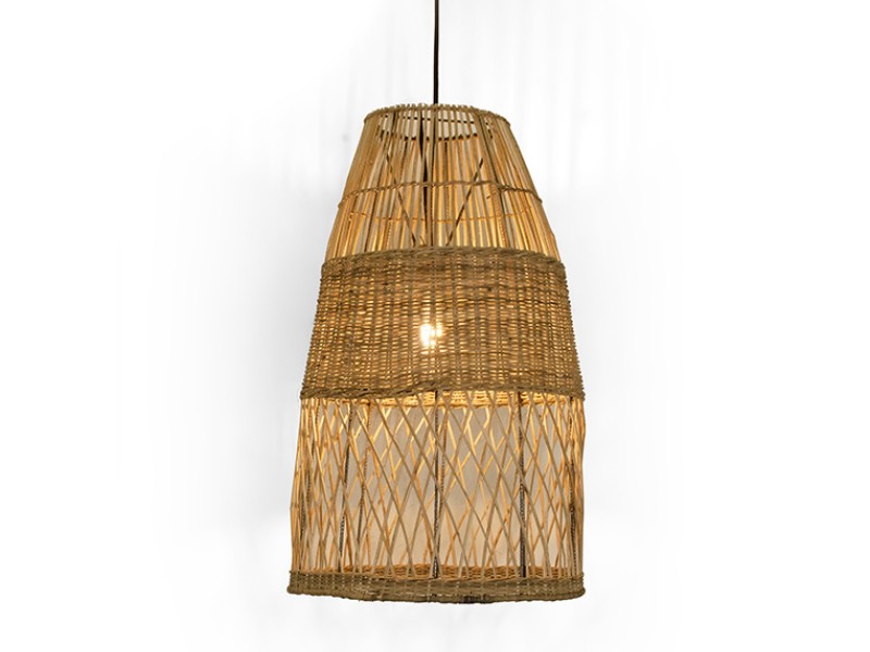 Natural Rattan Cone Pendant Light Natural Rattan Cone Pendant Light
